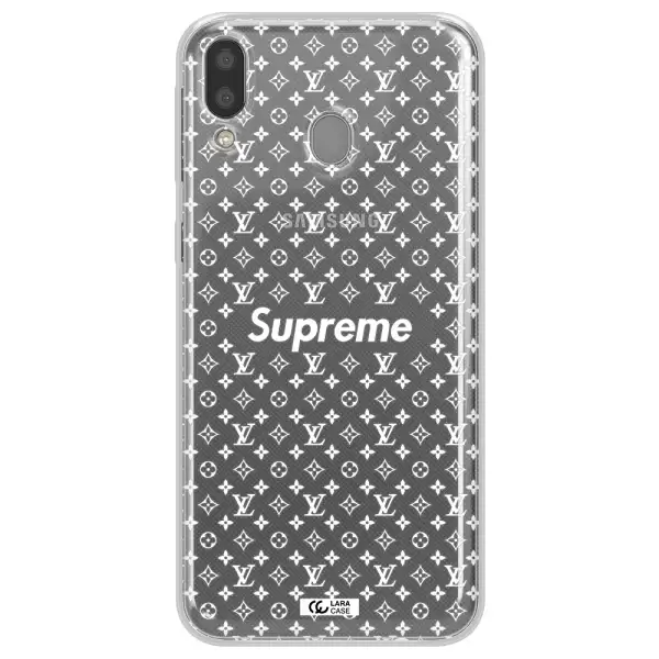 Supreme Center Samsung M20 Clear TPU Case