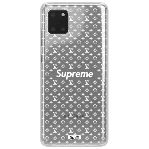 Supreme Center Samsung Note 10 Lite Clear TPU Case