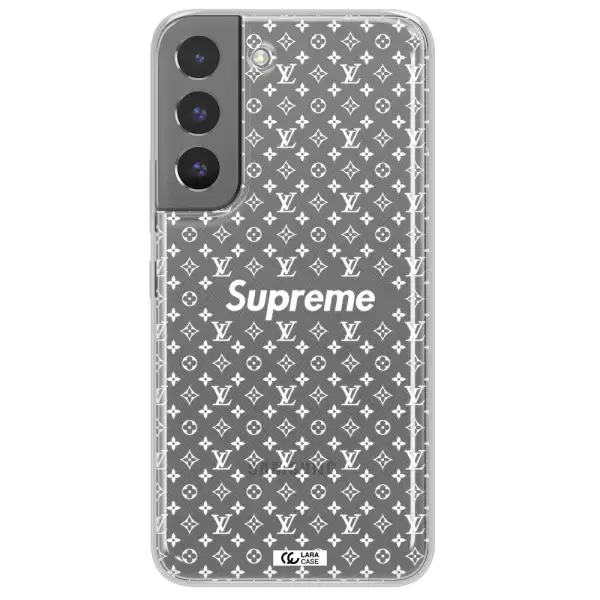 Supreme Center Samsung S 22 Clear TPU Case
