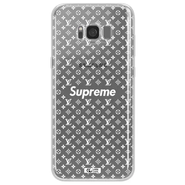Supreme Center Samsung S8 Plus Clear TPU Case