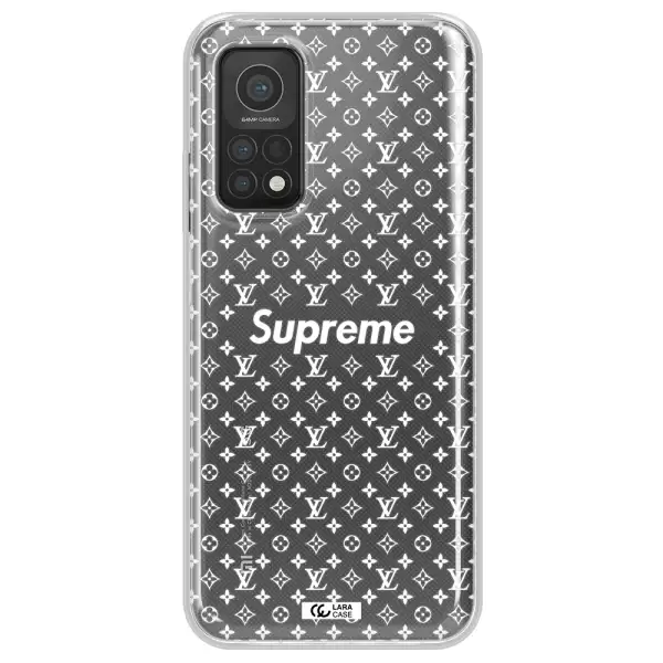 Supreme Center Xiaomi Mi 10T Clear TPU Case