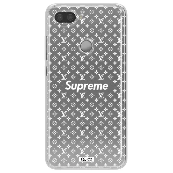 Supreme Center Xiaomi Mi 8 Lite Clear TPU Case