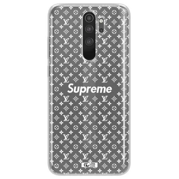 Supreme Center Xiaomi Note 8 Pro Clear TPU Case