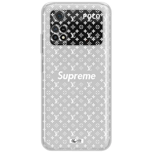 Supreme Center Xiaomi Poco M4 Pro 4G Clear Tpu Case