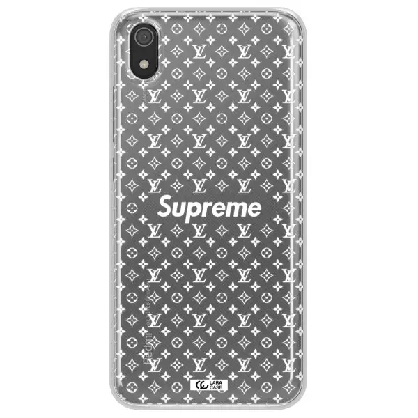 Supreme Center Xiaomi Redmi 7A Clear TPU Case
