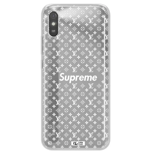 Supreme Center Xiaomi Redmi 9A Clear TPU Case