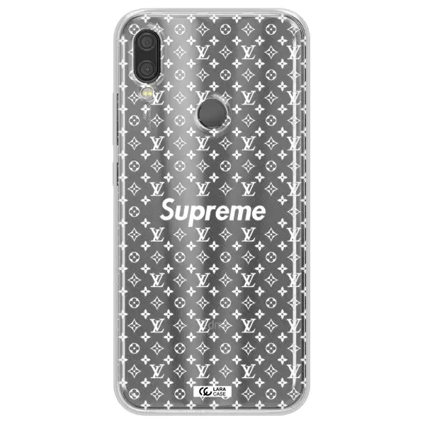 Supreme Center Xiaomi Redmi Note 7 Clear TPU Case