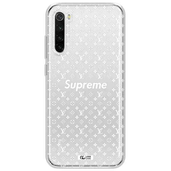 Supreme Center Xiaomi Redmi Note 8T Clear Tpu Case