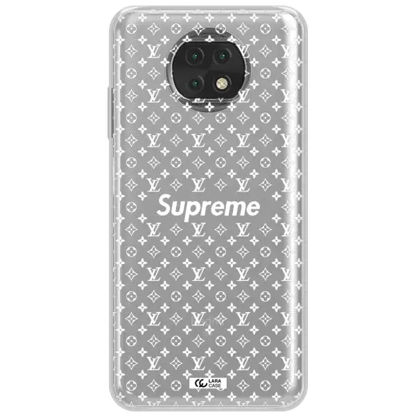 Supreme Center Xiaomi Redmi Note 9T Clear Tpu Case