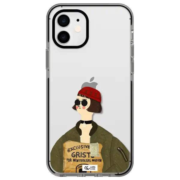 Mathilda Apple iPhone 11 impact black border Case