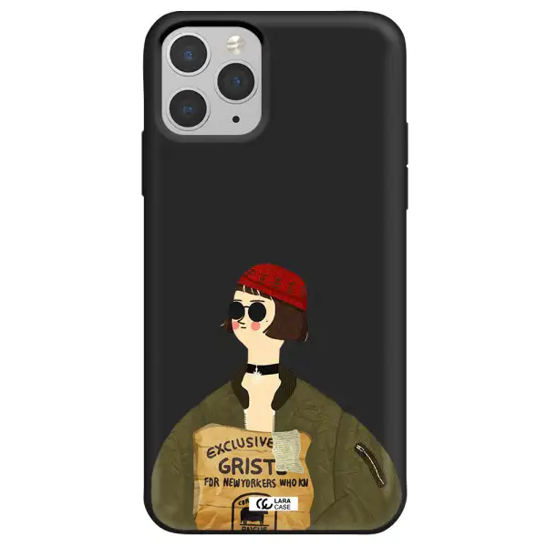 Mathilda Apple iPhone 11 pro max Silicone black Case
