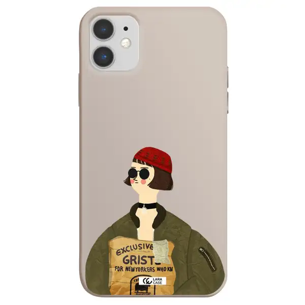 Mathilda Apple iPhone 11 Silicone Stone Case