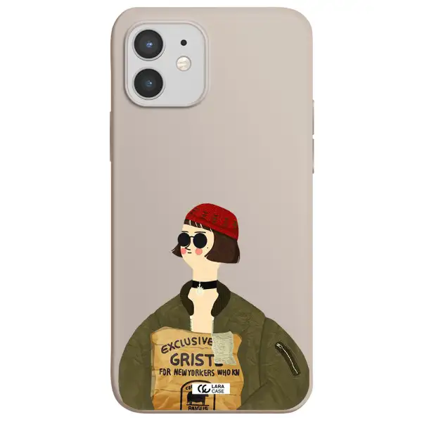 Mathilda Apple iPhone 12 mini Silicone Stone Case