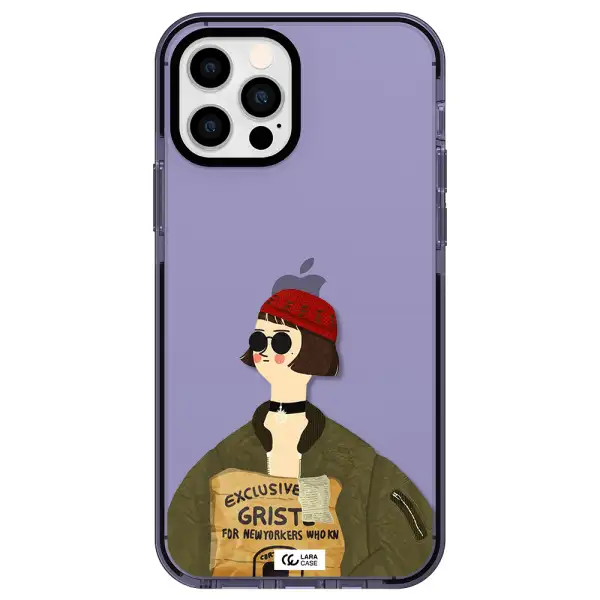 Mathilda Apple iPhone 12 pro impact Lilac Case