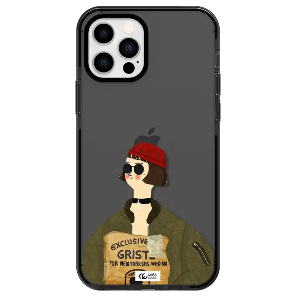 Mathilda Apple iPhone 12 pro impact Smoke Black Case