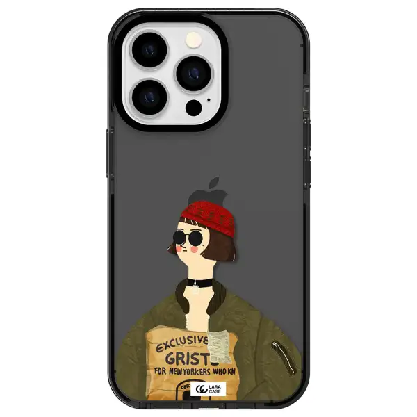 Mathilda Apple iPhone 13 Pro impact Smoke Black Case