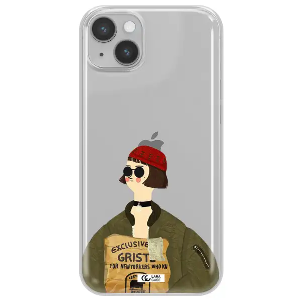 Mathilda Apple iPhone 14 Clear TPU Case