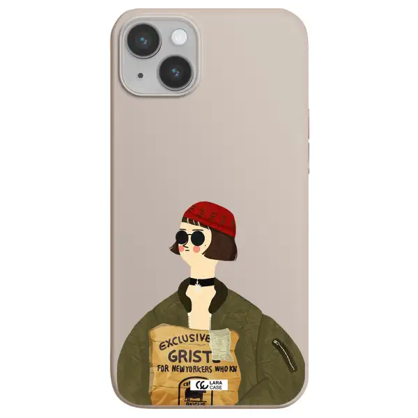 Mathilda Apple iPhone 14 Silicone Stone Case