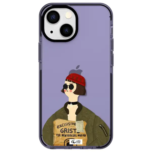 Mathilda Apple iPhone 15 Plus impact Lilac Case