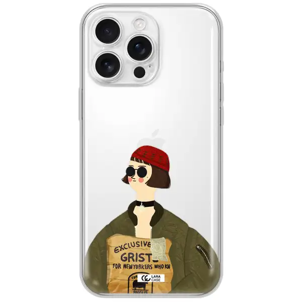 Mathilda Apple Iphone 16 Pro Max Clear Tpu Case