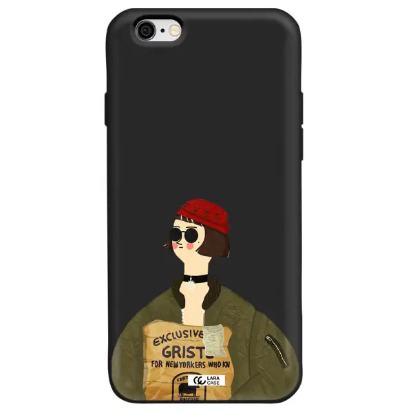 Mathilda Apple iPhone 6 Silicone black Case