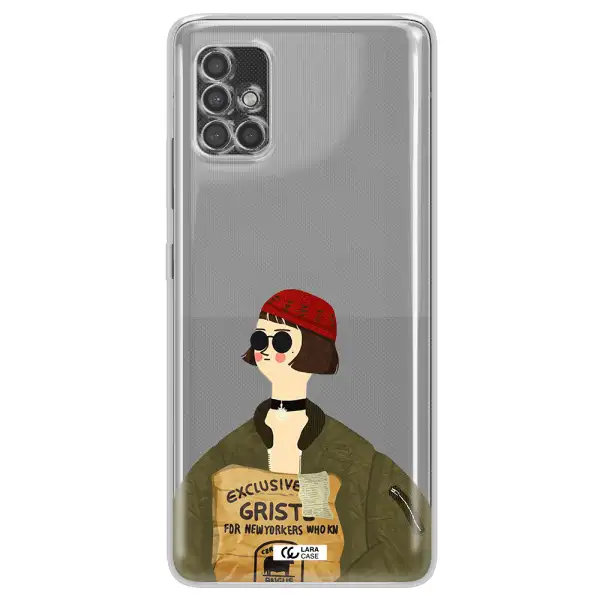 Mathilda Samsung A40S Clear Tpu Case