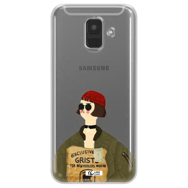 Mathilda Samsung A6 Clear TPU Case