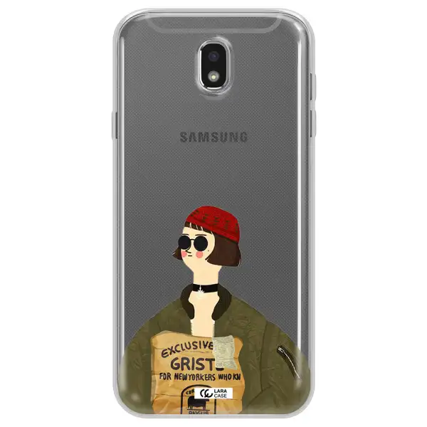 Mathilda Samsung J7 Pro Clear TPU Case