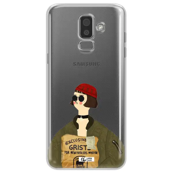 Mathilda Samsung J8 Clear TPU Case