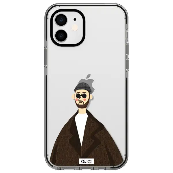 Leon Apple iPhone 11 impact black border Case