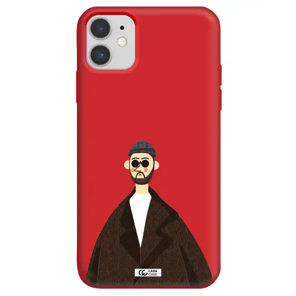 Leon Apple iPhone 11 Silicone Imperial Red Case