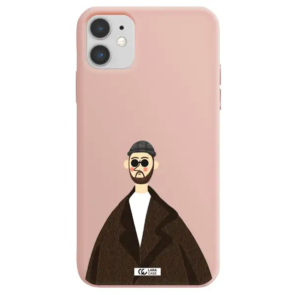 Leon Apple iPhone 11 Silicone pastel pink Case