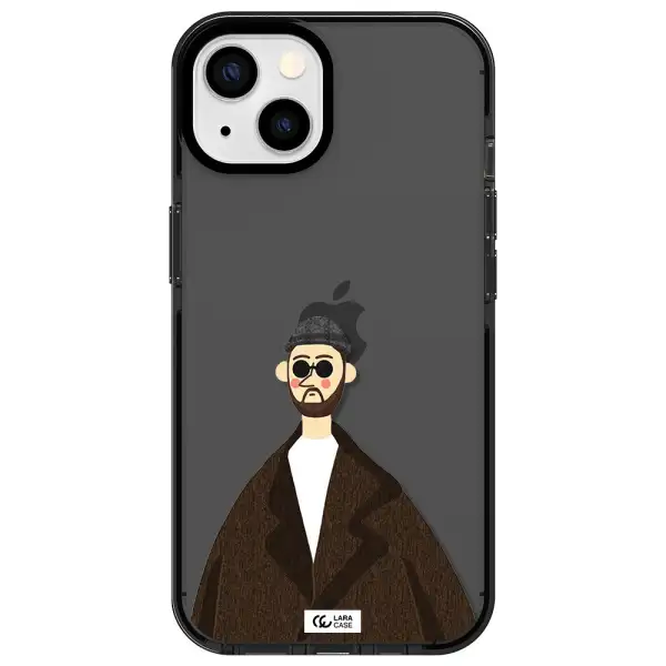 Leon Apple iPhone 13 impact Smoke Black Case