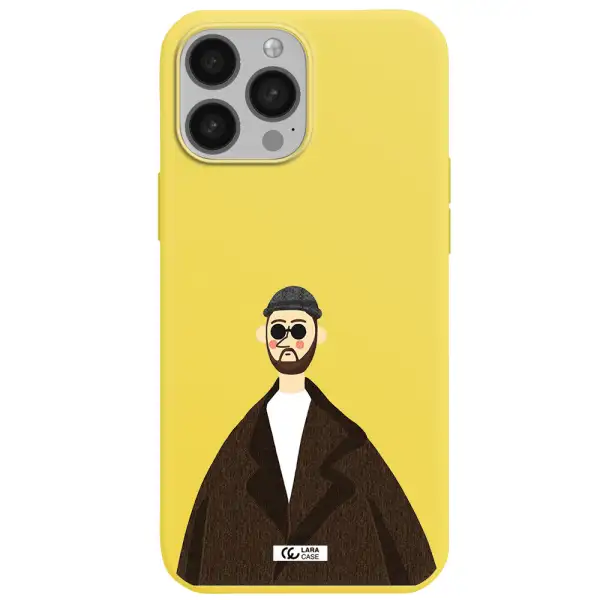 Leon Apple iPhone 13 Pro Silicone canary yellow Case