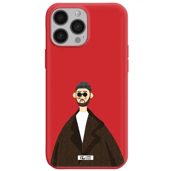 Leon Apple iPhone 13 Pro Silicone Imperial Red Case