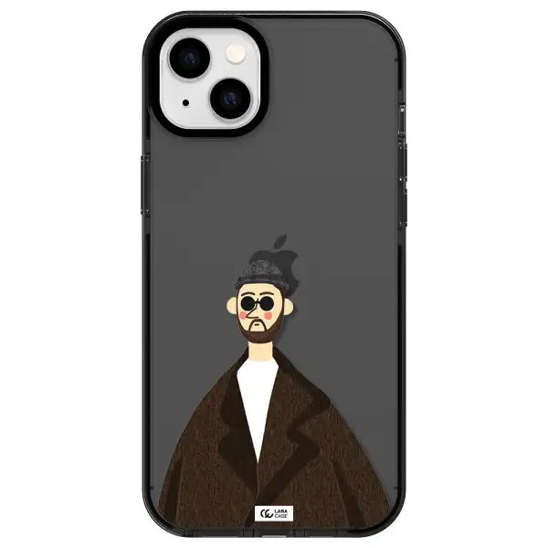 Leon Apple iPhone 14 plus impact Smoke Black Case