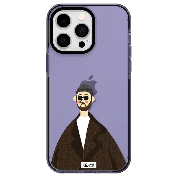 Leon Apple iPhone 15 Pro impact Lilac Case