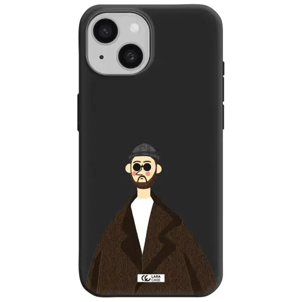 Leon Apple iPhone 15 Silicone black Case