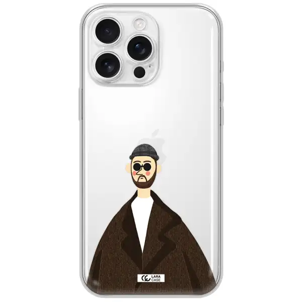 Leon Apple Iphone 16 Pro Max Clear Tpu Case