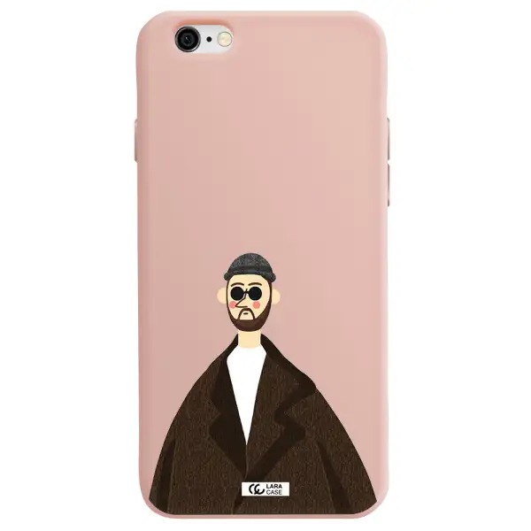 Leon Apple iPhone 6 Silicone pastel pink Case