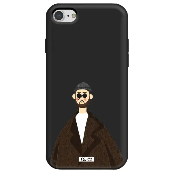 Leon Apple iPhone 8 Silicone black Case