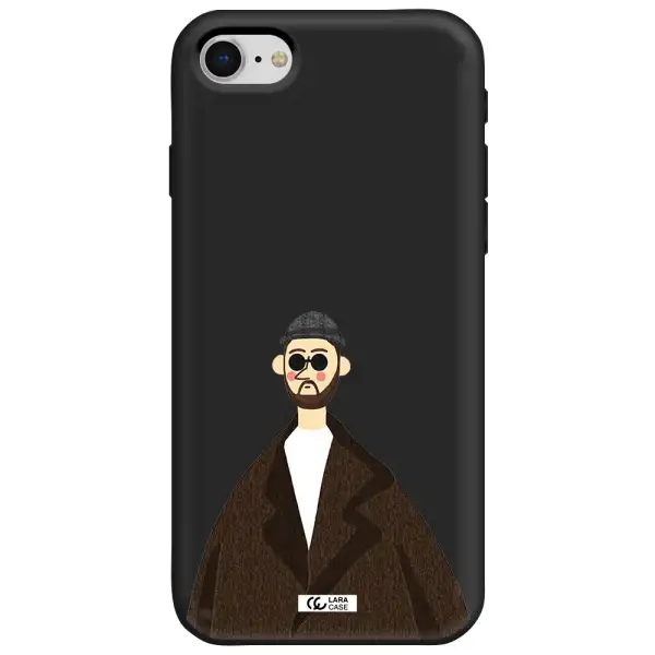 Leon Apple iPhone se 2020 Silicone black Case