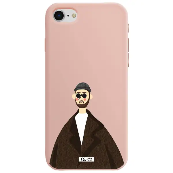 Leon Apple iPhone se 2020 Silicone pastel pink Case