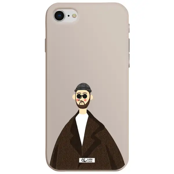 Leon Apple iPhone se 2020 Silicone Stone Case