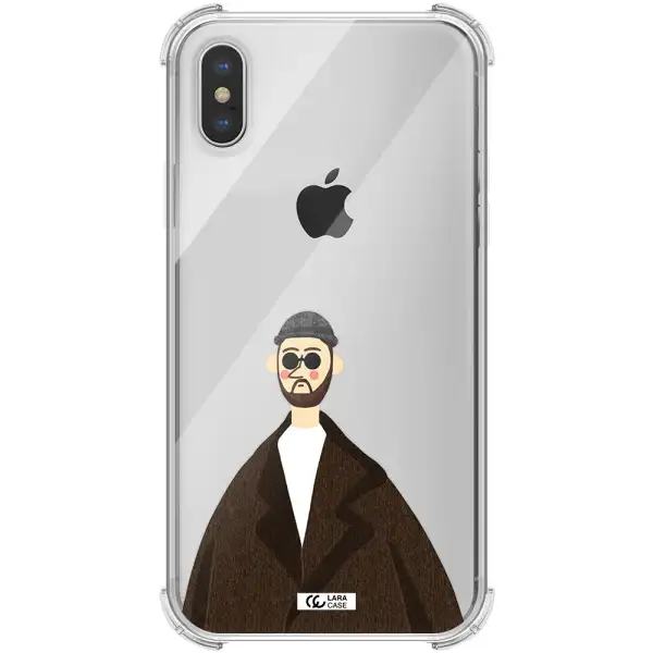 Leon Apple iPhone XS Clear PC Case