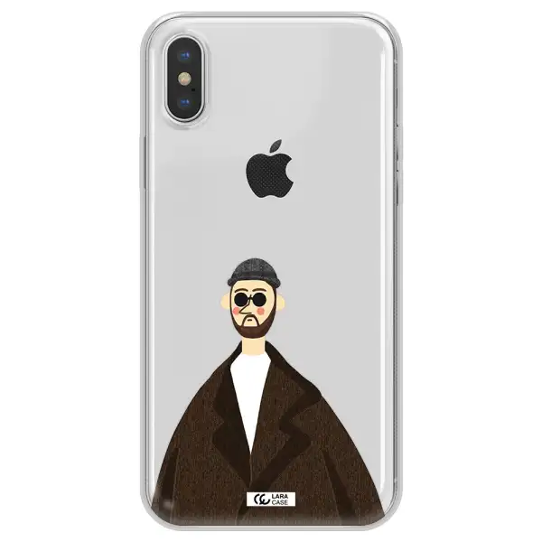 Leon Apple iPhone XS max Clear TPU Case