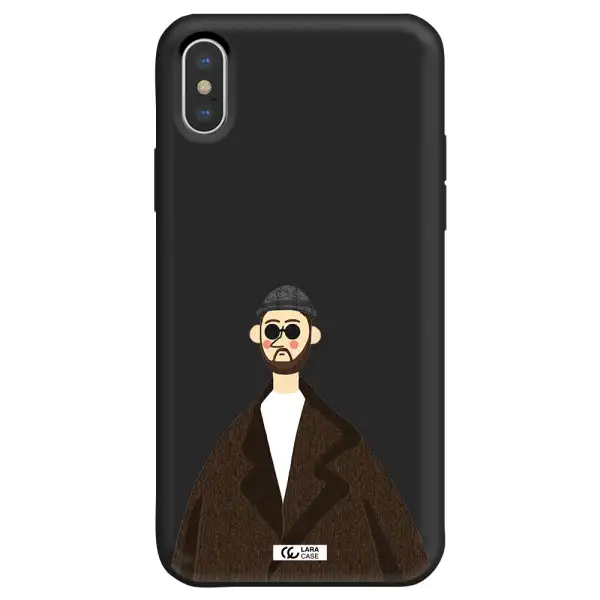 Leon Apple iPhone XS max Silicone black Case