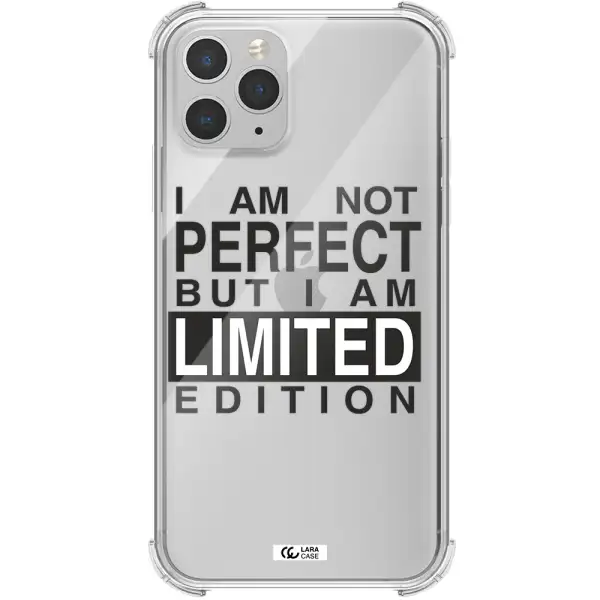 I Am Not Perfect Apple iPhone 11 pro max Clear PC Case