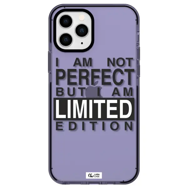 I Am Not Perfect Apple iPhone 11 pro max impact Lilac Case