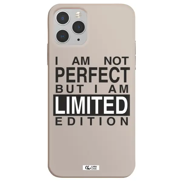 I Am Not Perfect Apple iPhone 11 pro Silicone Stone Case